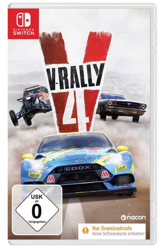 V-Rally 4 - Nintendo Switch (Code in a Box)