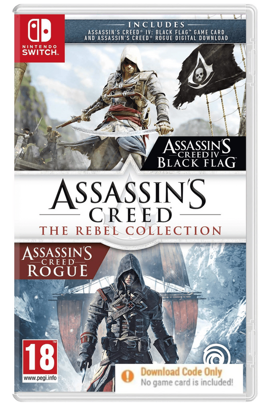 Assassins Creed Rebel Collection - Nintendo Switch (Code in a Box)