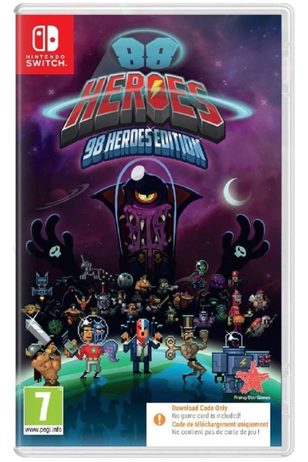 88 Heroes: 98 Heroes Edition - Nintendo Switch (Code in a Box)