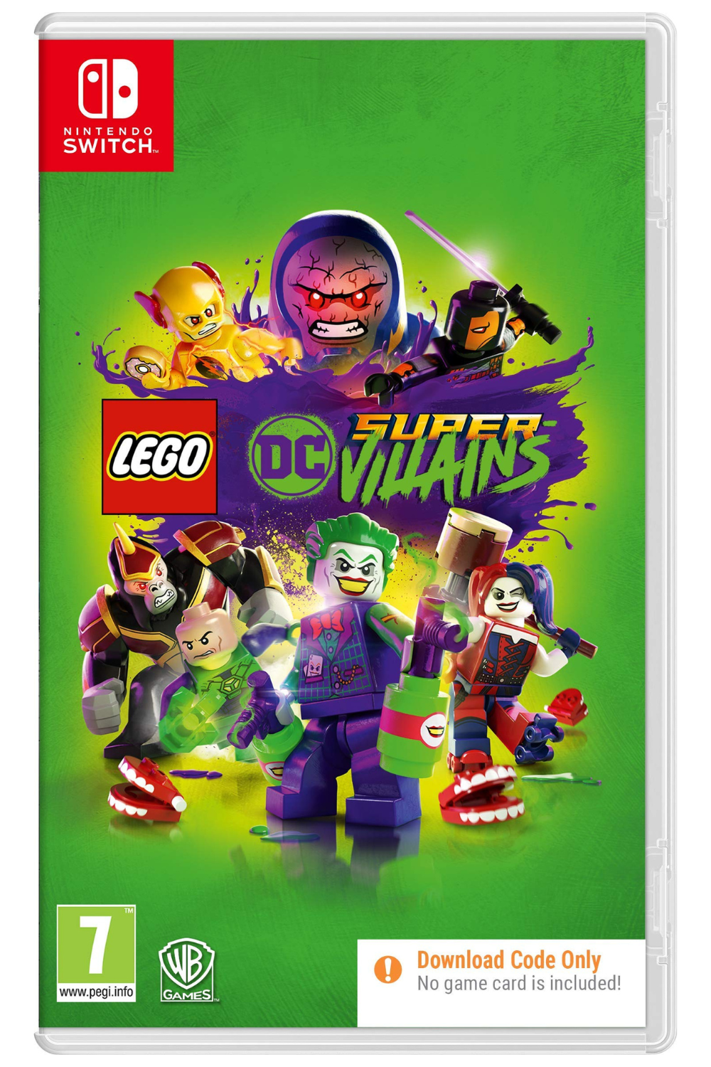 LEGO DC Super-Villains - Nintendo Switch (Code in a Box)