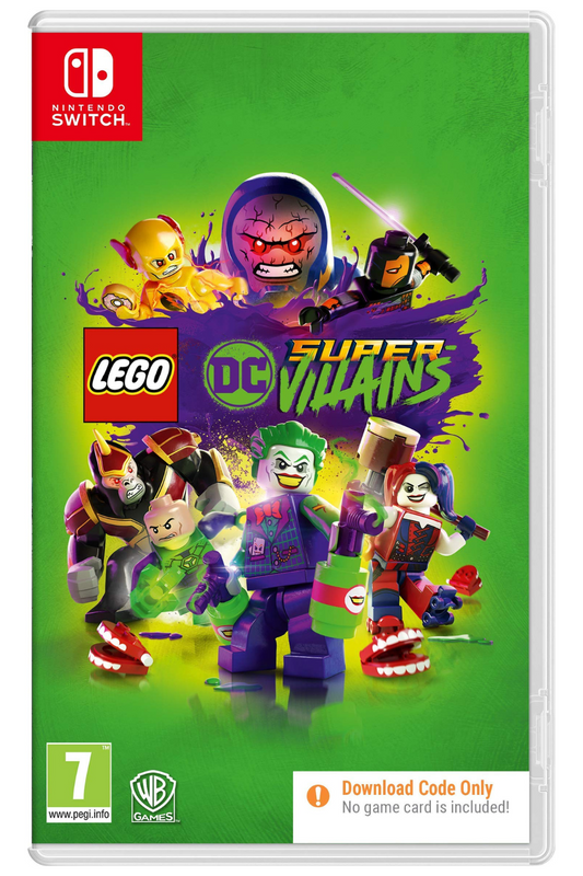 LEGO DC Super-Villains - Nintendo Switch (Code in a Box)