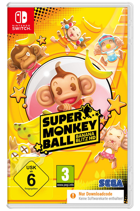 Super Monkey Ball: Banana Blitz HD Nintendo Switch (Code in a Box)
